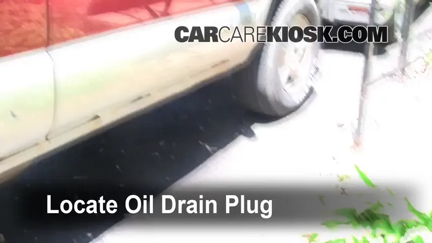 1995 Chevrolet Blazer LT 4.3L V6 (4 Door) Oil Change Oil and Oil Filter